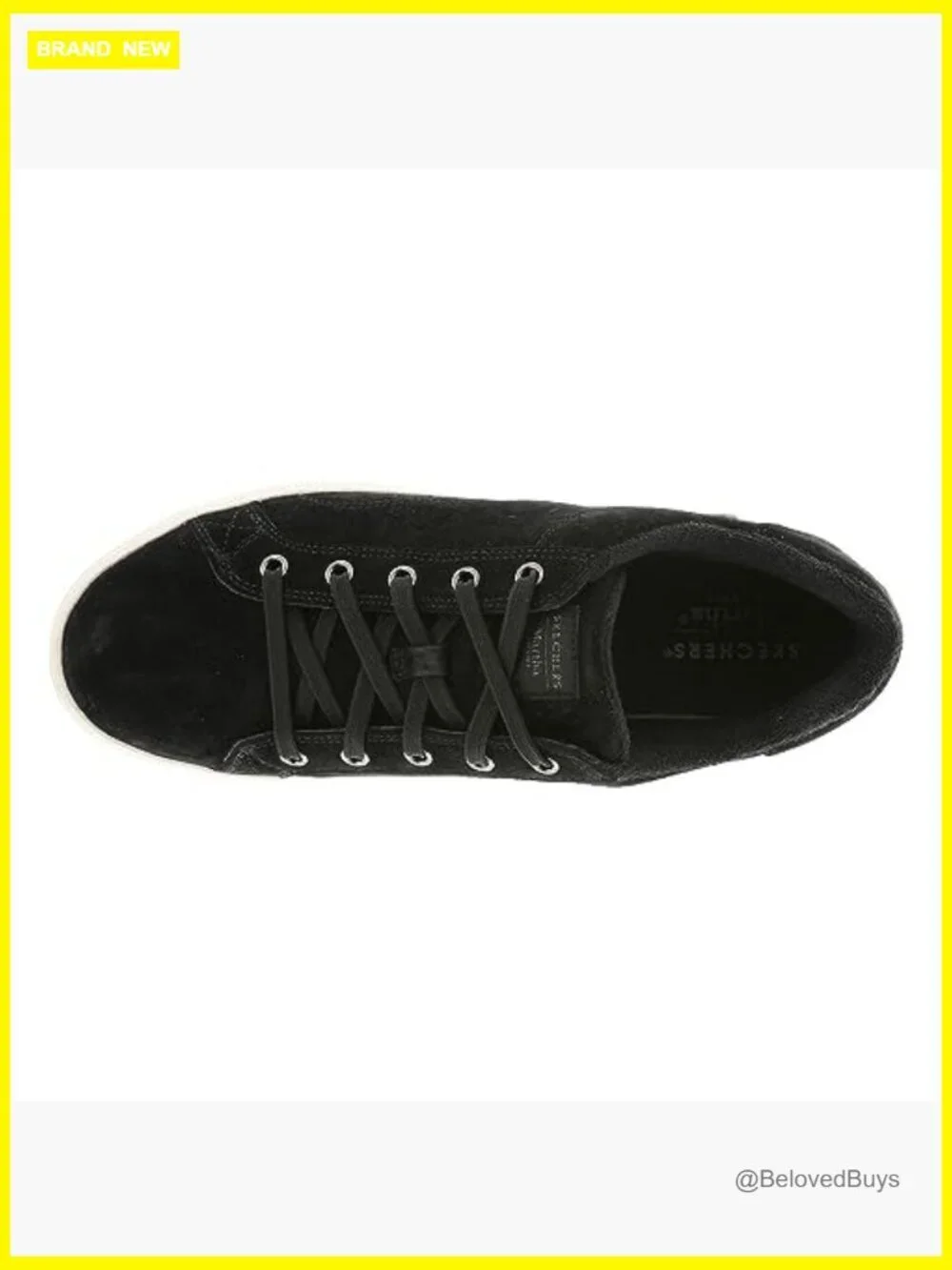 Suede Leather Lace-Up Platform Sneakers with Memory Foam